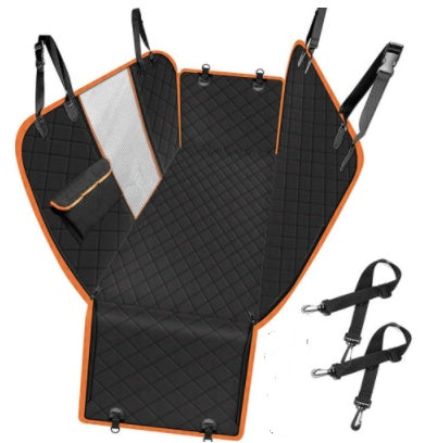 Premium Waterproof Dog Car Seat Cover with Mesh Window